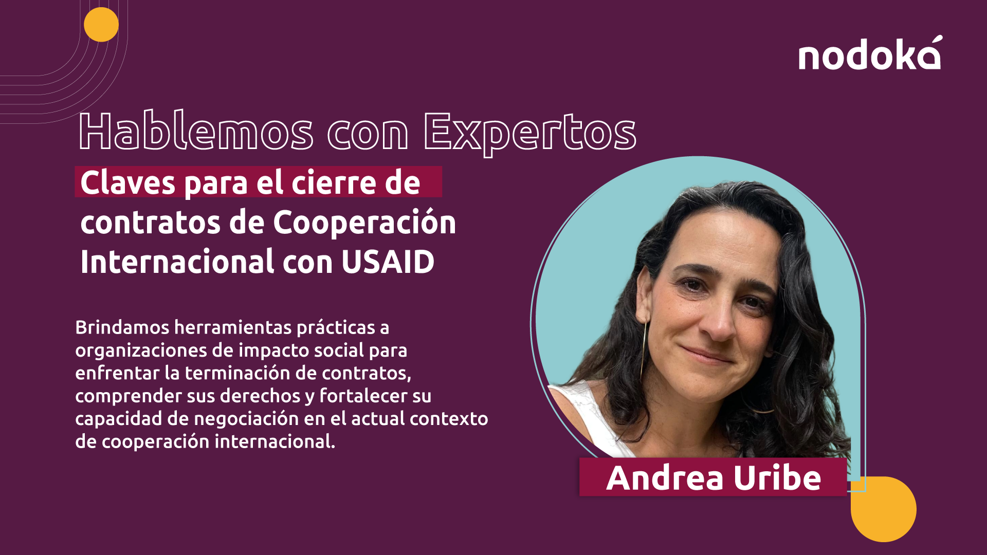 Claves para el cierre de contratos de cooperación internacional con USAID